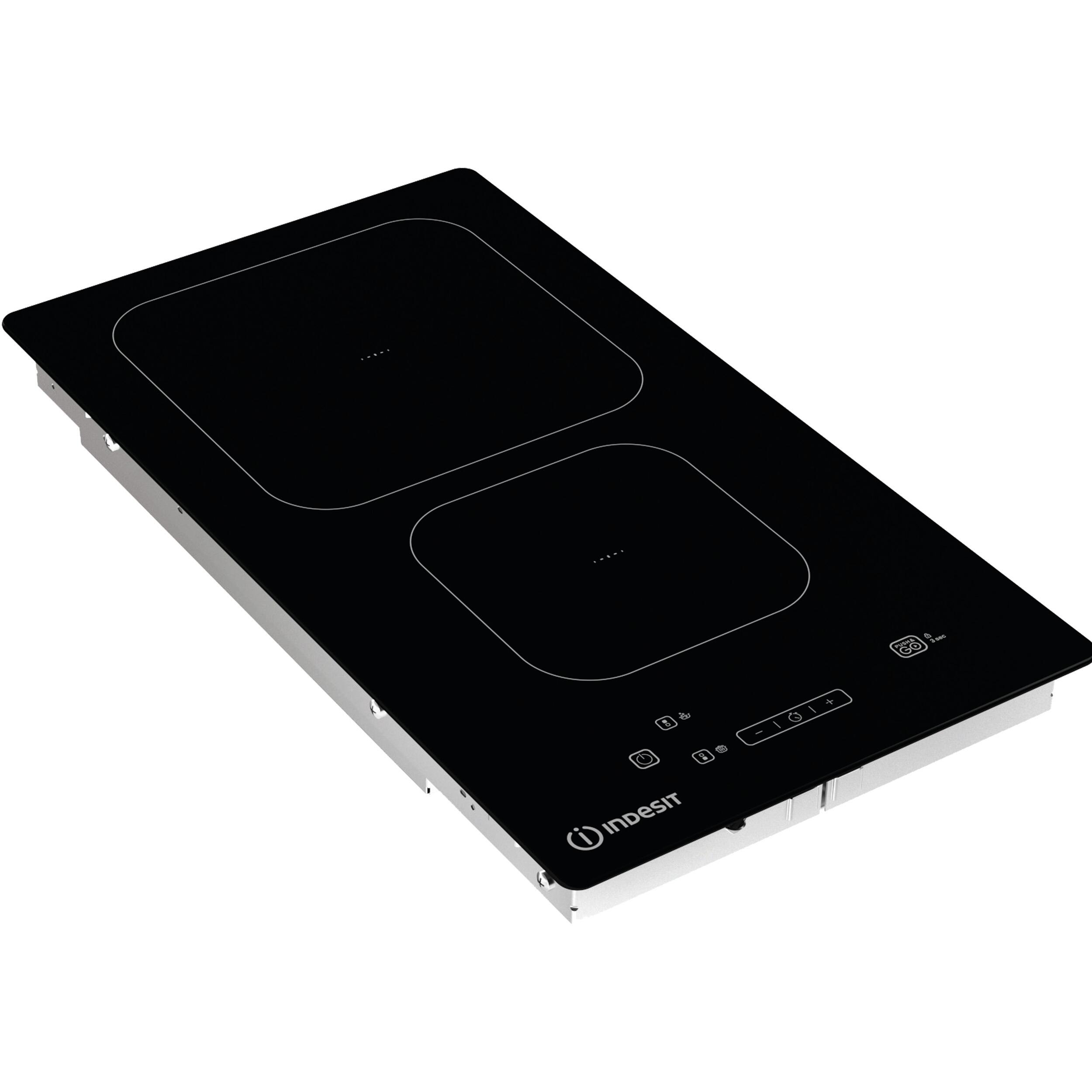 Piano cottura a induzione 2 zone IS19Q30NE HOB ID INDESIT nero - 8