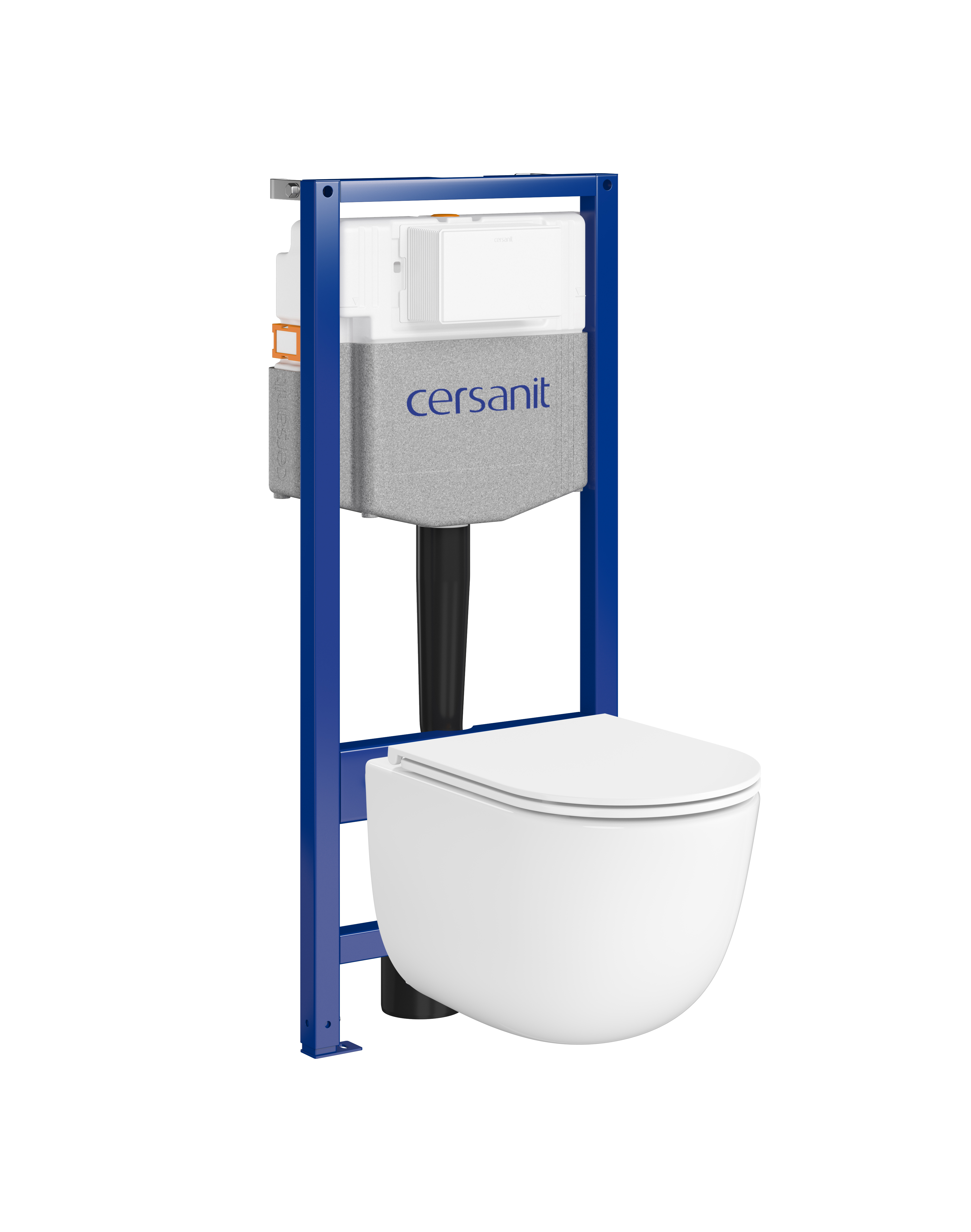 Zestaw podtynkowy WC Fiori wirowy pneumatyczny CERSANIT