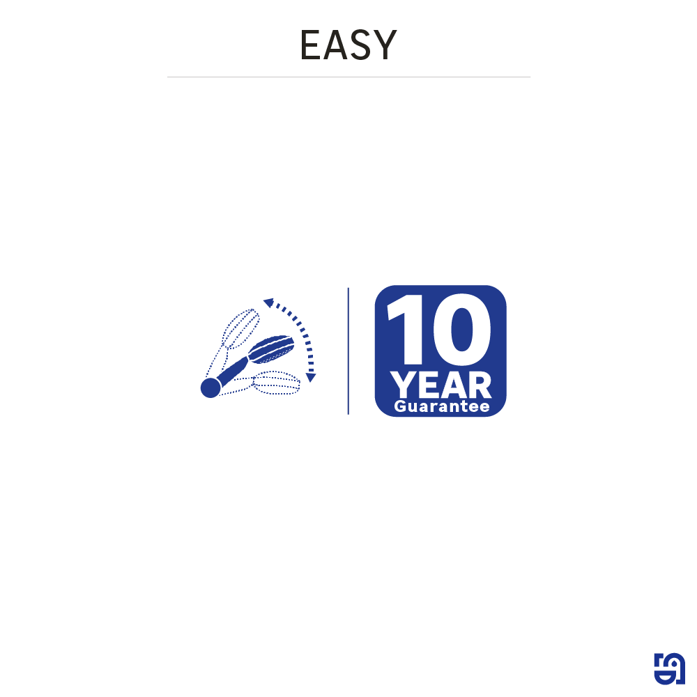 Suporte de duche parede cromado Easy - 5