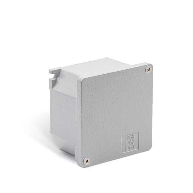 CAJA DERIVACIÓN DE ALUMINIO 100X100X59MM