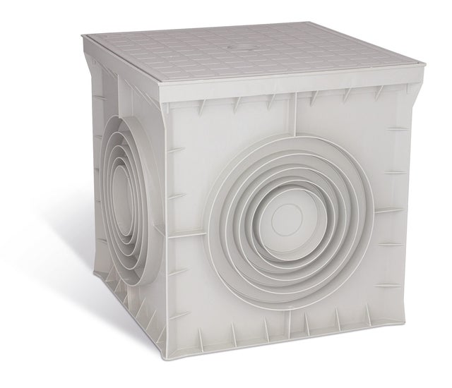 ARQUETA CON TAPA 200X200MM 4 SALIDAS