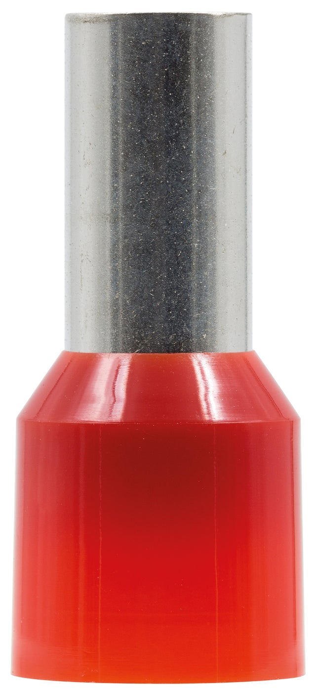 PUNTERA HUECA ROJO 35/16MM 50UDS