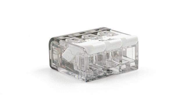 CONECTOR 3 ENTRADAS 0.2-4MM2 UNIVERSAL 5UDS