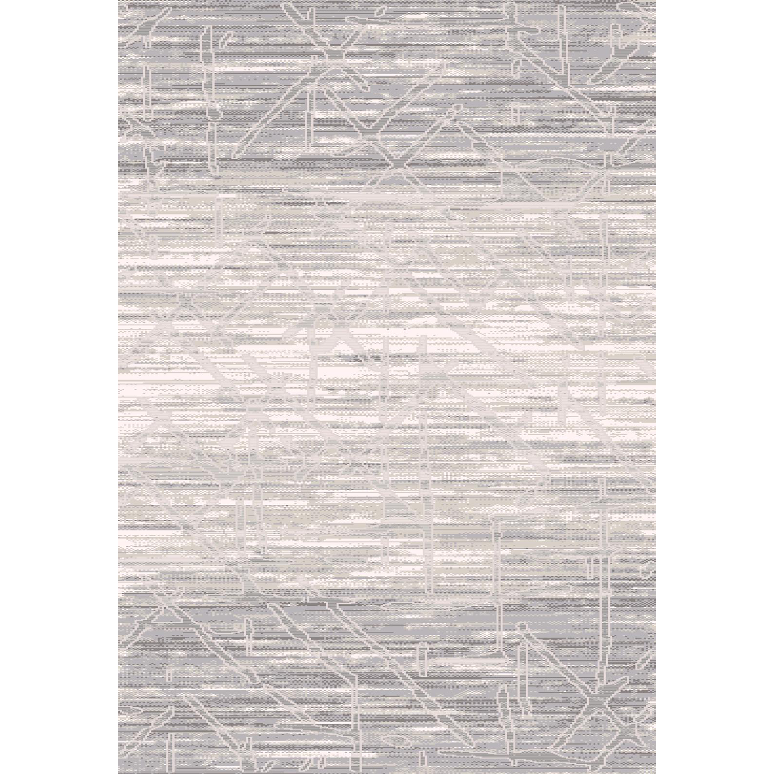 Dywan Arno przecierany szaro-kremowy 160 x 230 cm