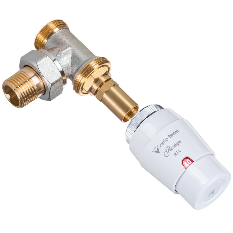 Manualny zestaw termostatyczny RTL kątowy V4_7853 PEX VARIO TERM