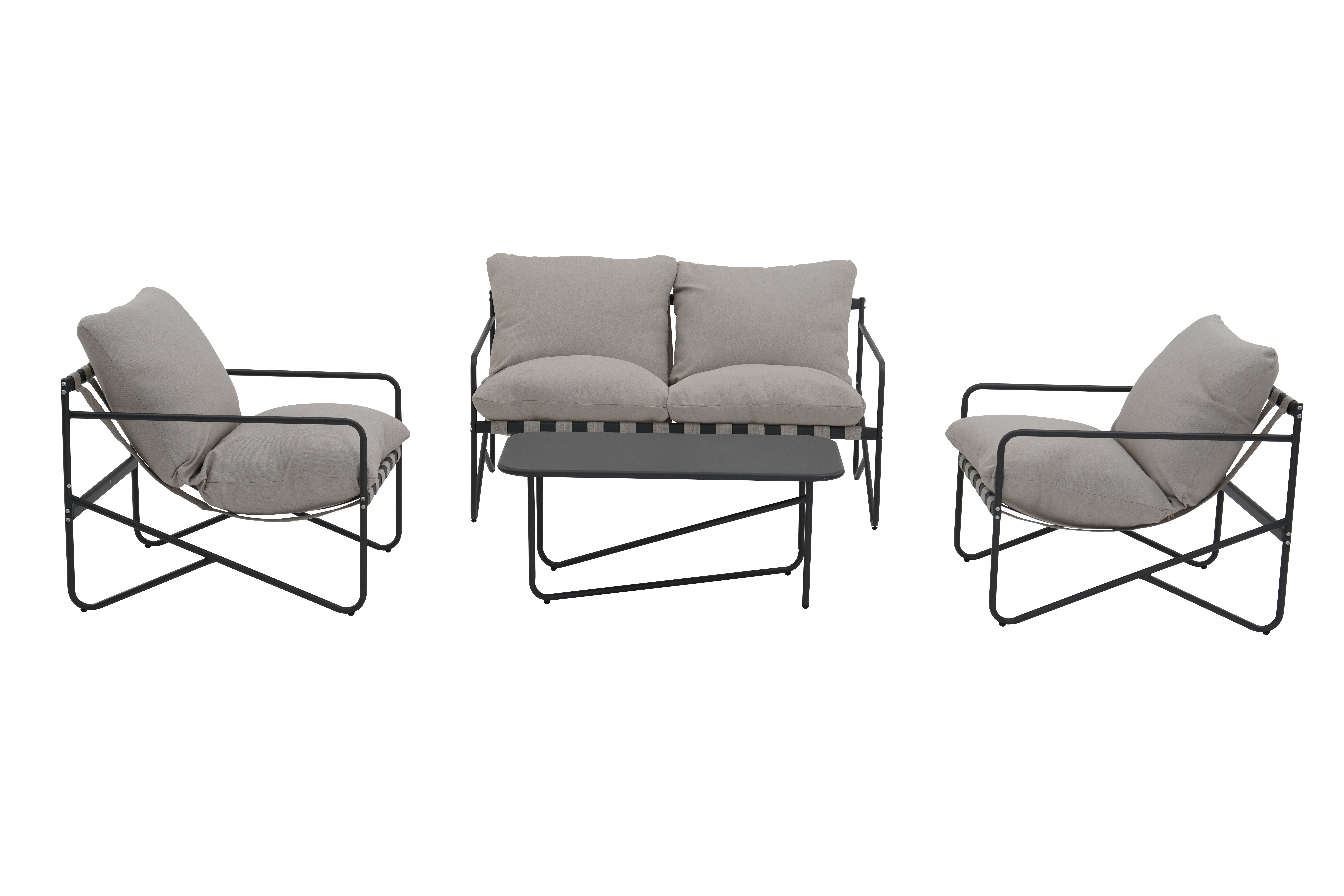 Zestaw mebli ogrodowych Aria sofa stolik 2 fotele Esti&amp;Esta