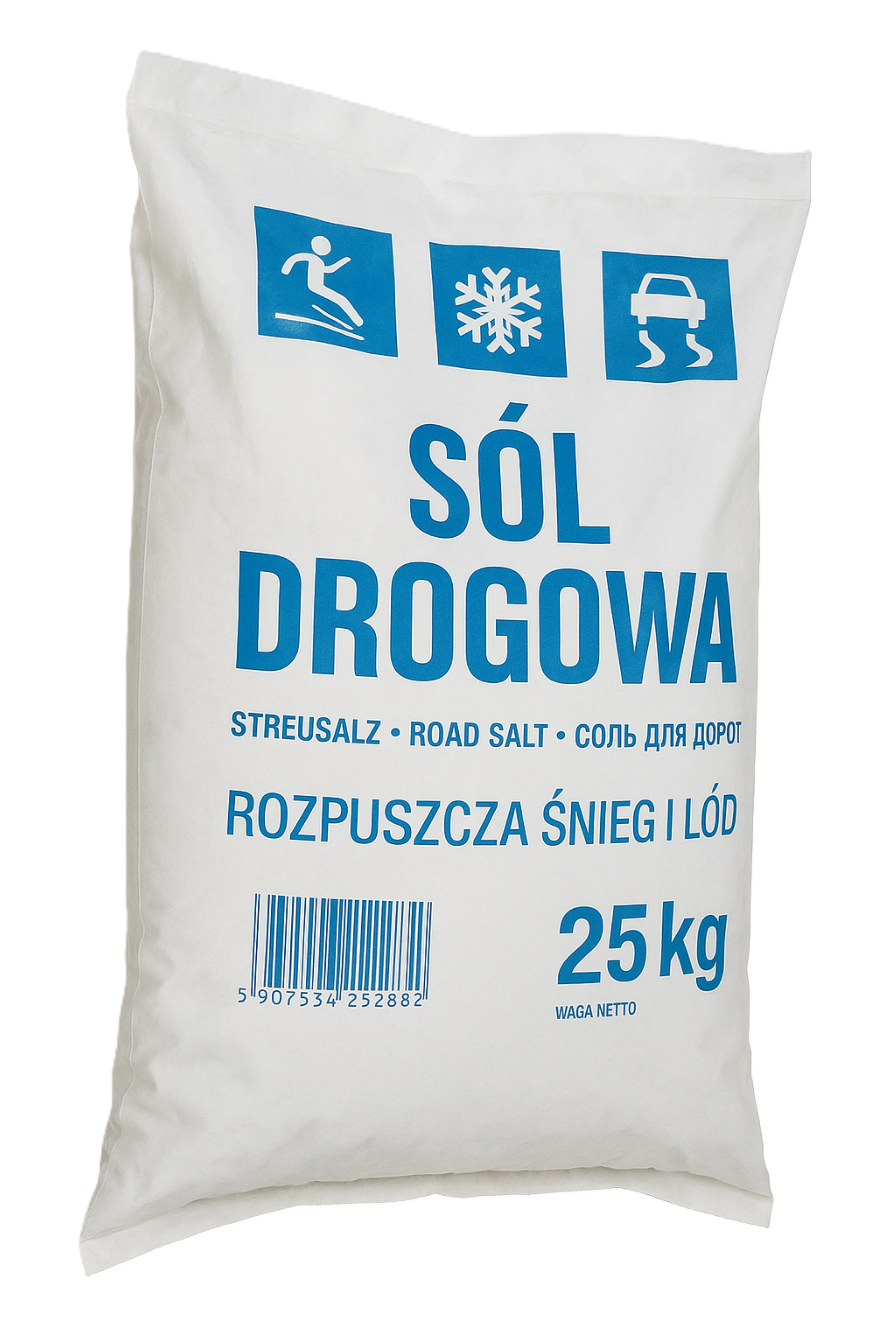 Sól drogowa 25 kg
