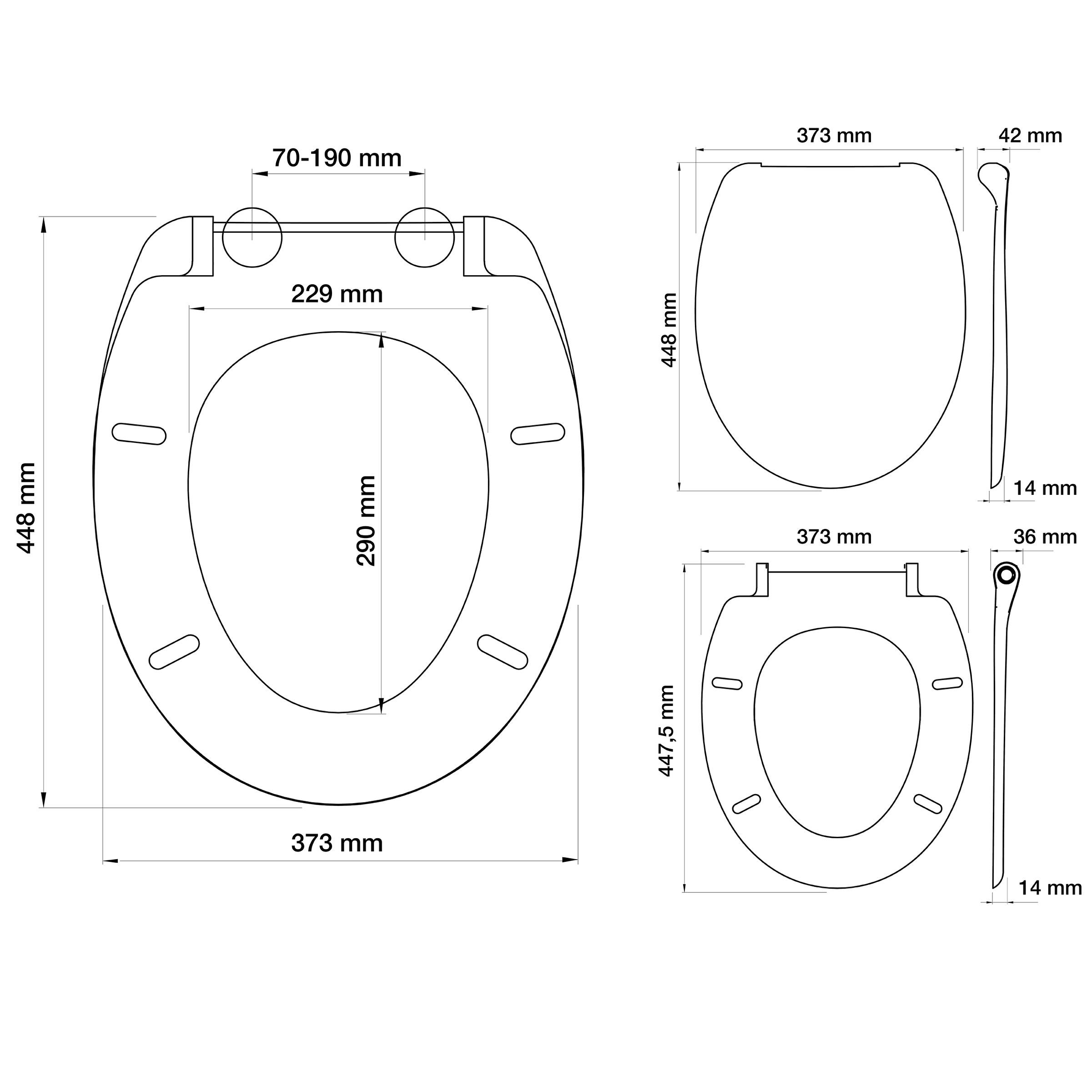 Deska sedesowa VEGAS TIGER - 4