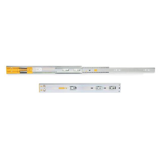 JUEGO 2 GUIAS BOLAS EXTRACCION TOTAL PUSH Y CIERRE SUAVE 40CM