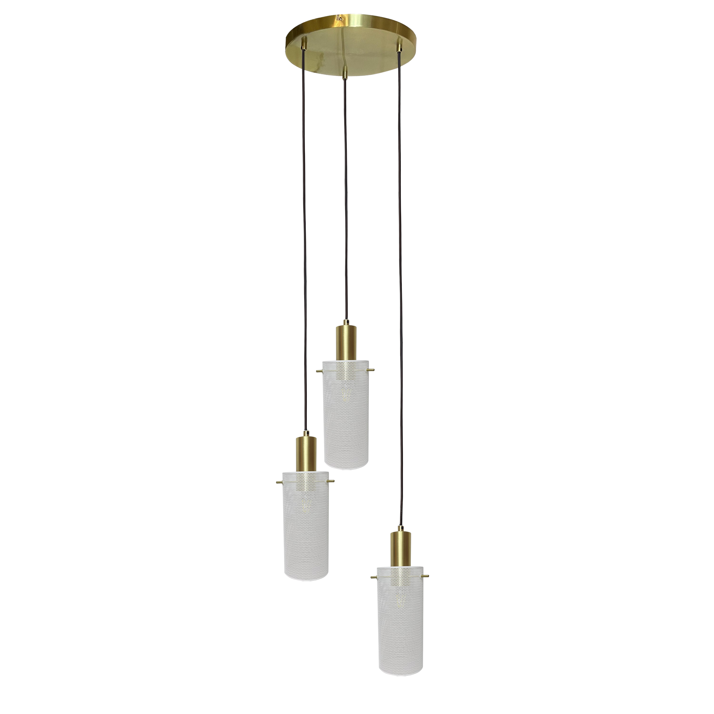 Lampa wisząca Tirana biała 3 x E27 Light Prestige