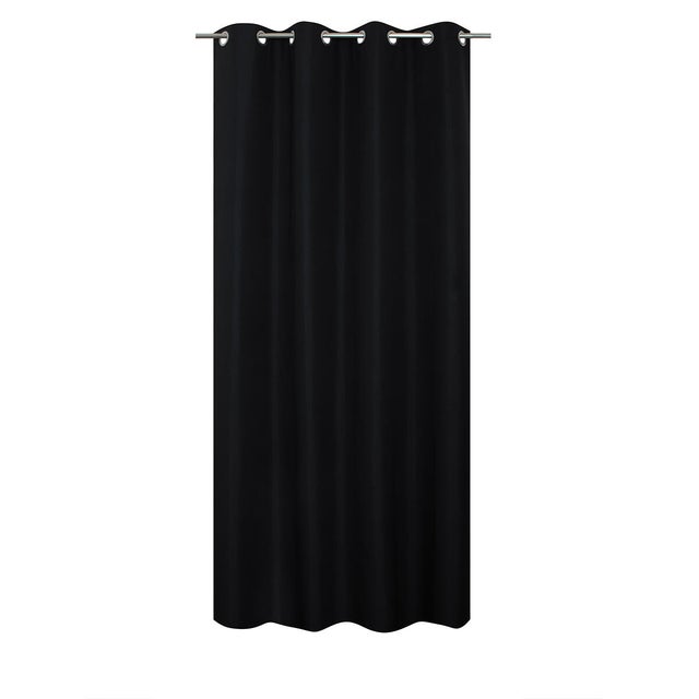 Rideau occultant thermique, Mirror +, noir H.240 x l.135 cm