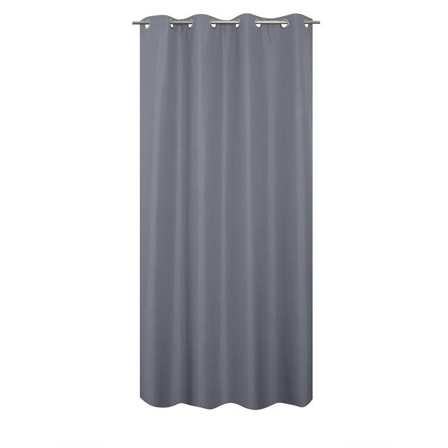 Rideau occultant thermique, Mirror +, gris H.240 x l.135 cm