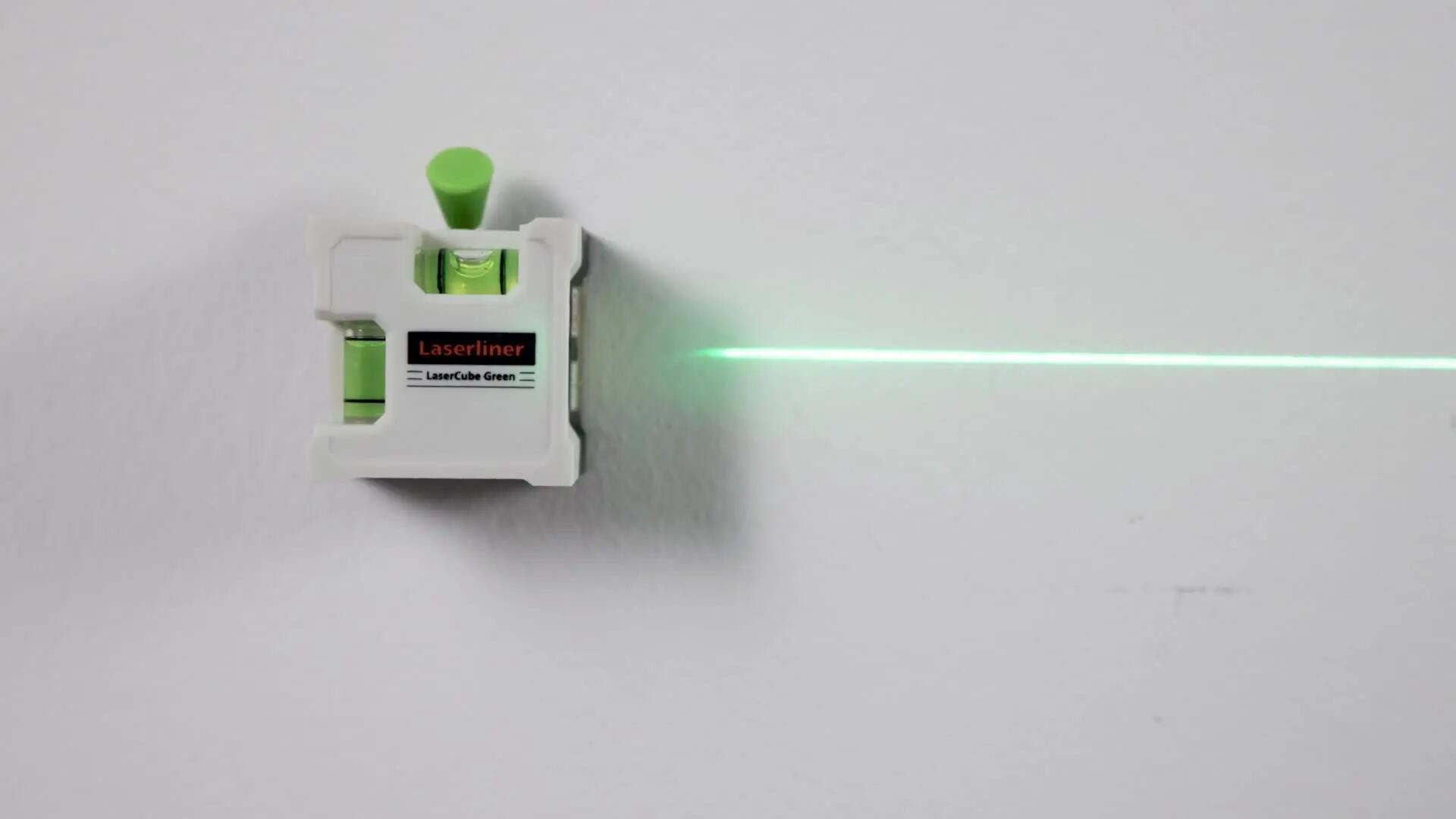 Niveau laser à ligne et bulle vert LASERLINER Laser Cube Green - 4