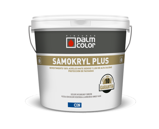 REVESTIMIENTO FACHADAS MATE SAMOKRIL PLUS 4L BLANCO