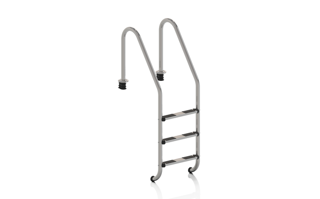 ESCALERA 3 PELDAÑOS AISI 304
