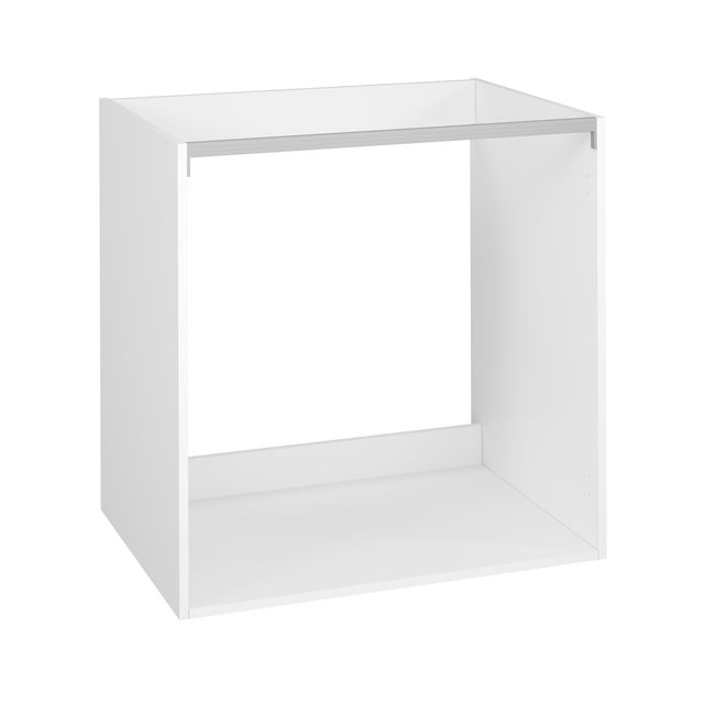 MÓDULO COCINA BLANCO BAJO FREGADERO HIDRÓFUGO 80X80X58CM