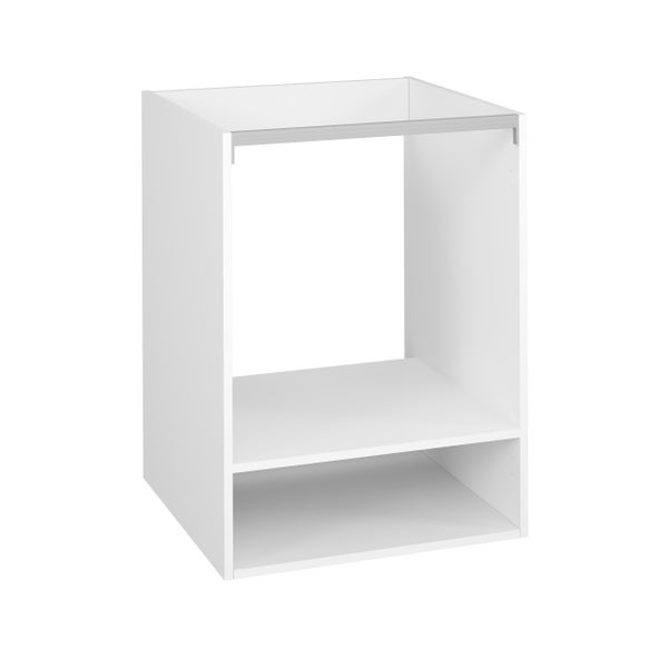 MÓDULO COCINA BLANCO BAJO FREGADERO HIDRÓFUGO 80X60X58CM