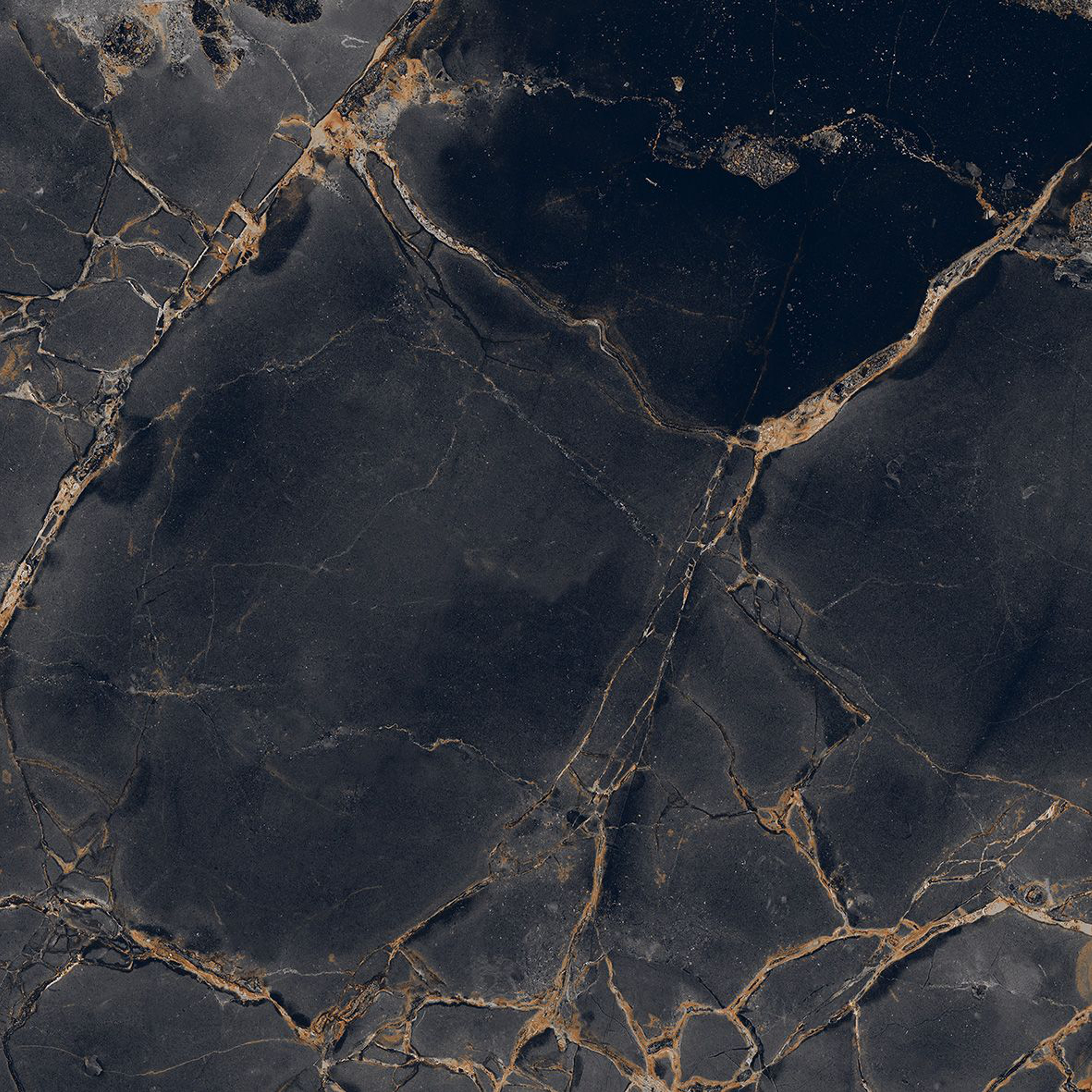 Gres szkliwiony Mia Black Carving 60x60 Egen