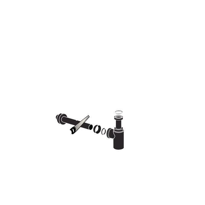 Siphon pour lavabo, Diam.1