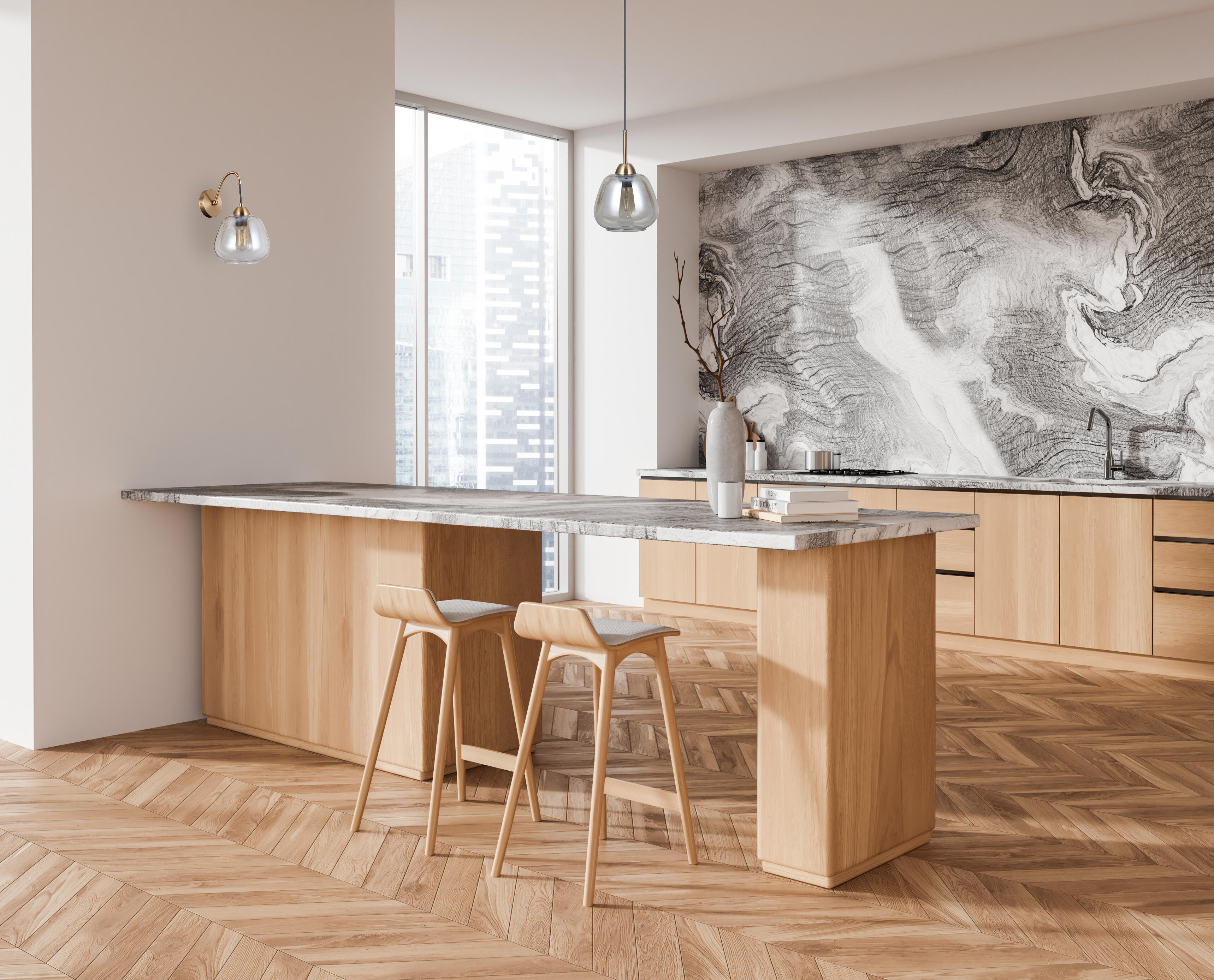 Lampa wisząca Felis złota E27 Italux - 2