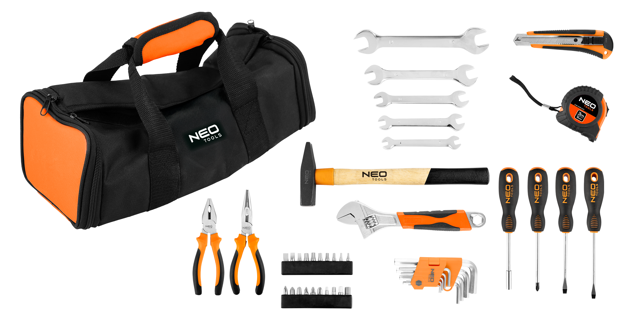 Zestaw narzędzi ręcznych 44  sztuk NEO TOOLS - 3