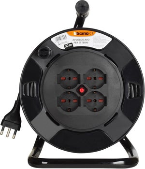 Tubo Corrugato Nero Diametro 25mm Matassa da 10 Metri