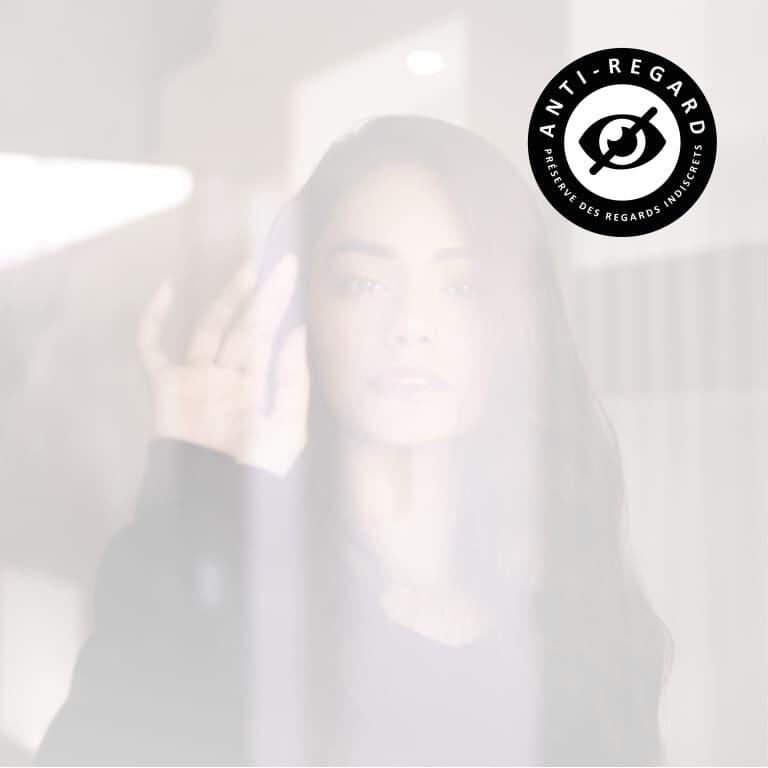 Film adhésif dépoli gris givré – Vinyle dépoli – Fenêtre / Verrière – Intimité – L.250 x l.90 cm – Gris givré - 3