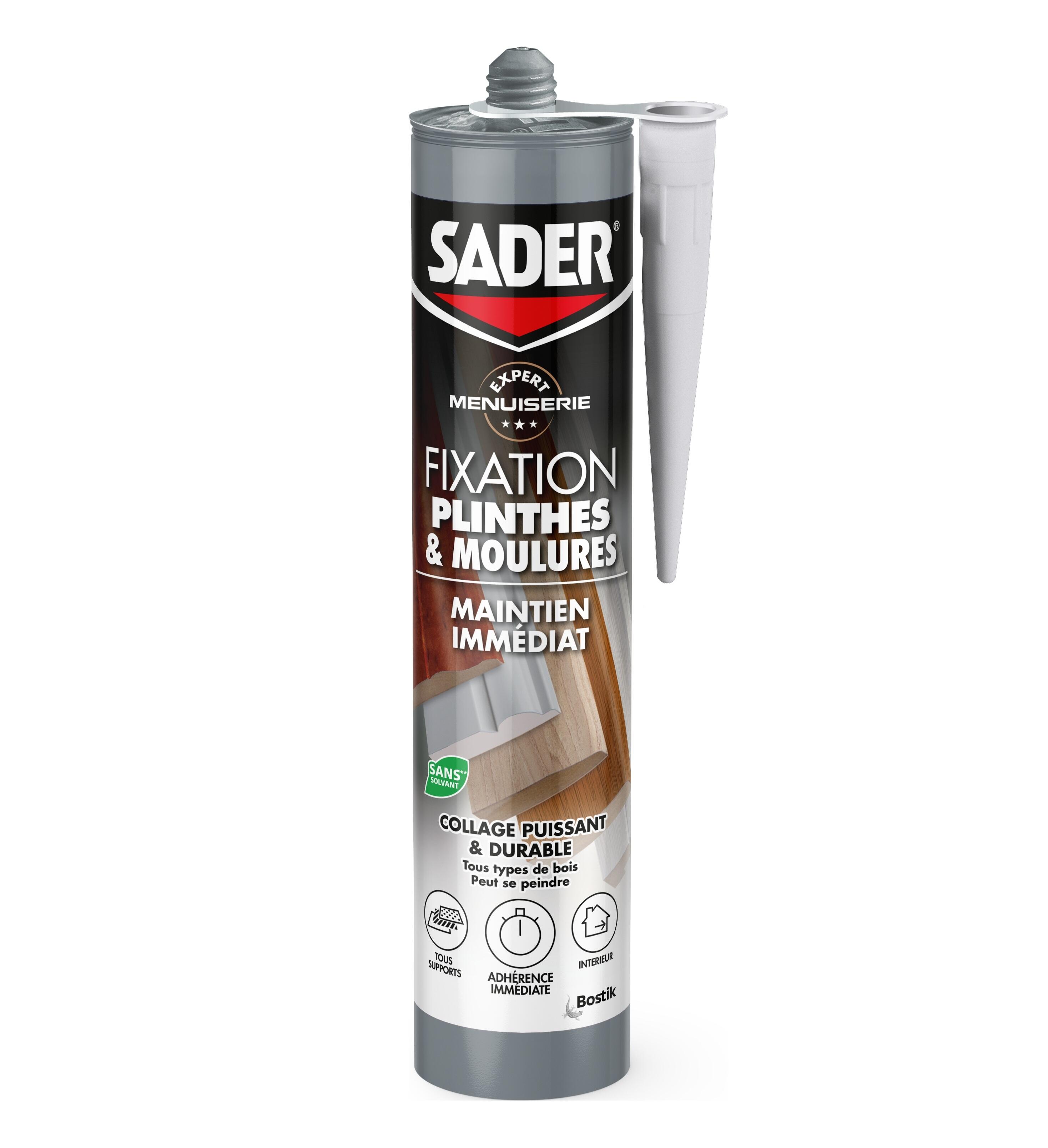 Colle de montage - Pattex - Fix Wood 400g - Intérieur bois gypse polystyrène san