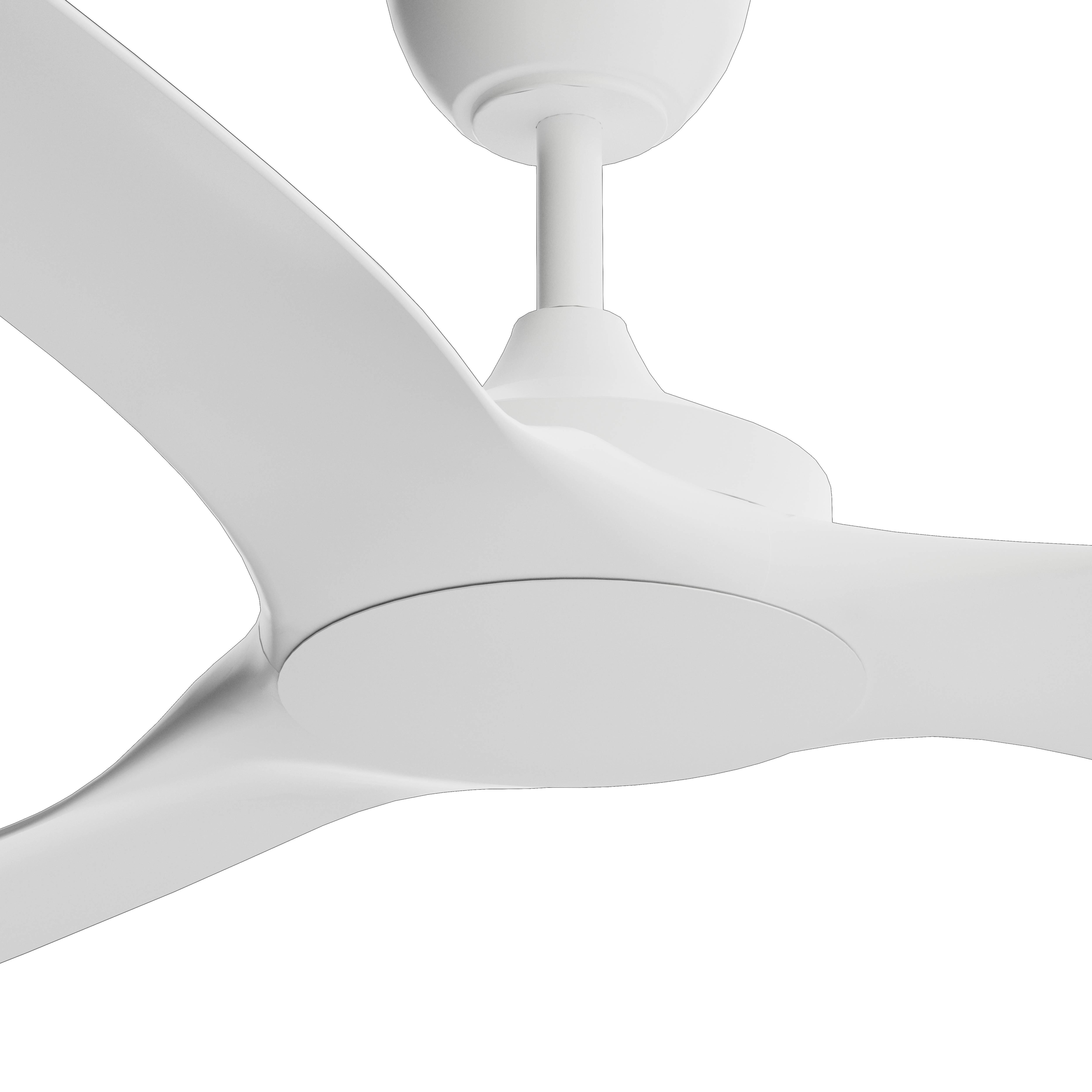 VENTILADOR DE TECHO SIN LUZ Ø162CM BLANCO - 2