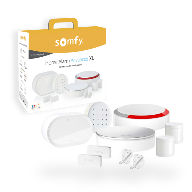 Système d'alarme sans fil connecté Home alarm advanced xl, SOMFY