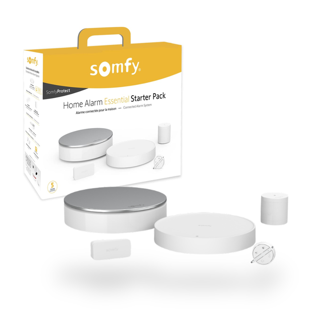 Système d'alarme sans fil connecté Home alarm starter pack, SOMFY