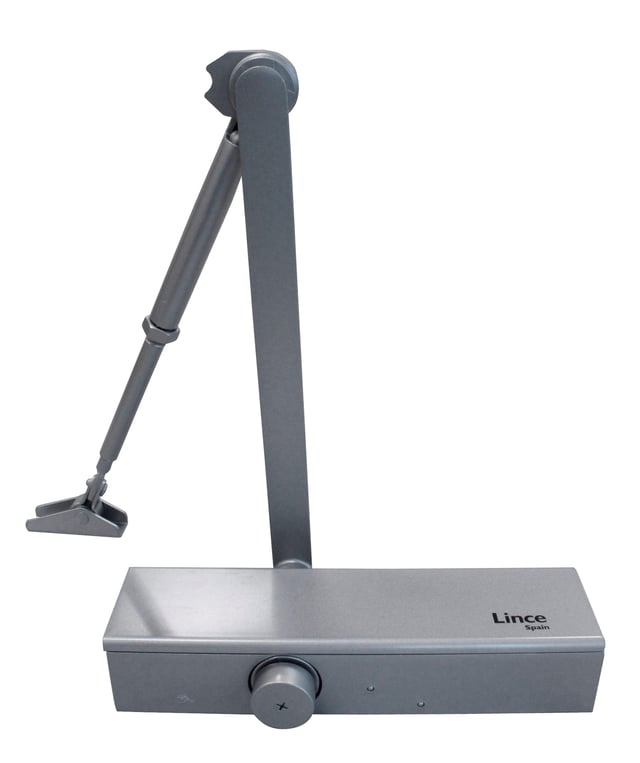 CIERRAPUERTAS CPA25R BRAZO ARTICULADO CON RETENCIÓN PLATA