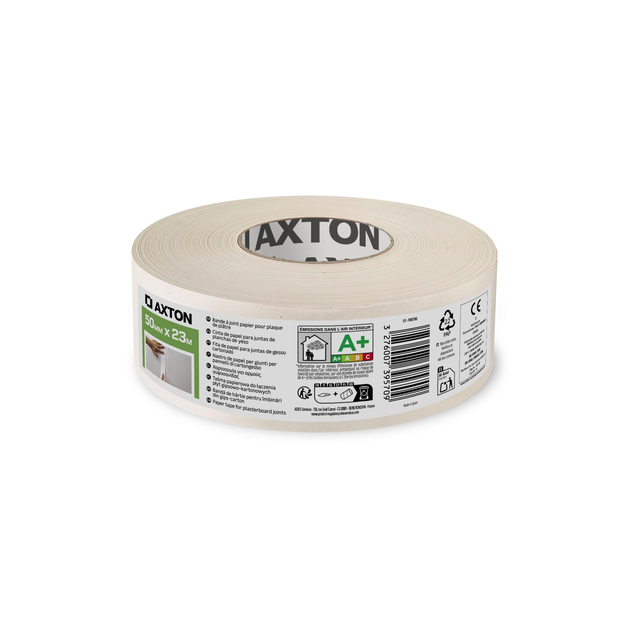 Bande à joint papier AXTON l.50mm x L.23m