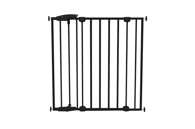 Barierka zabezpieczająca Elia 72.5-105 cm na docisk czarna