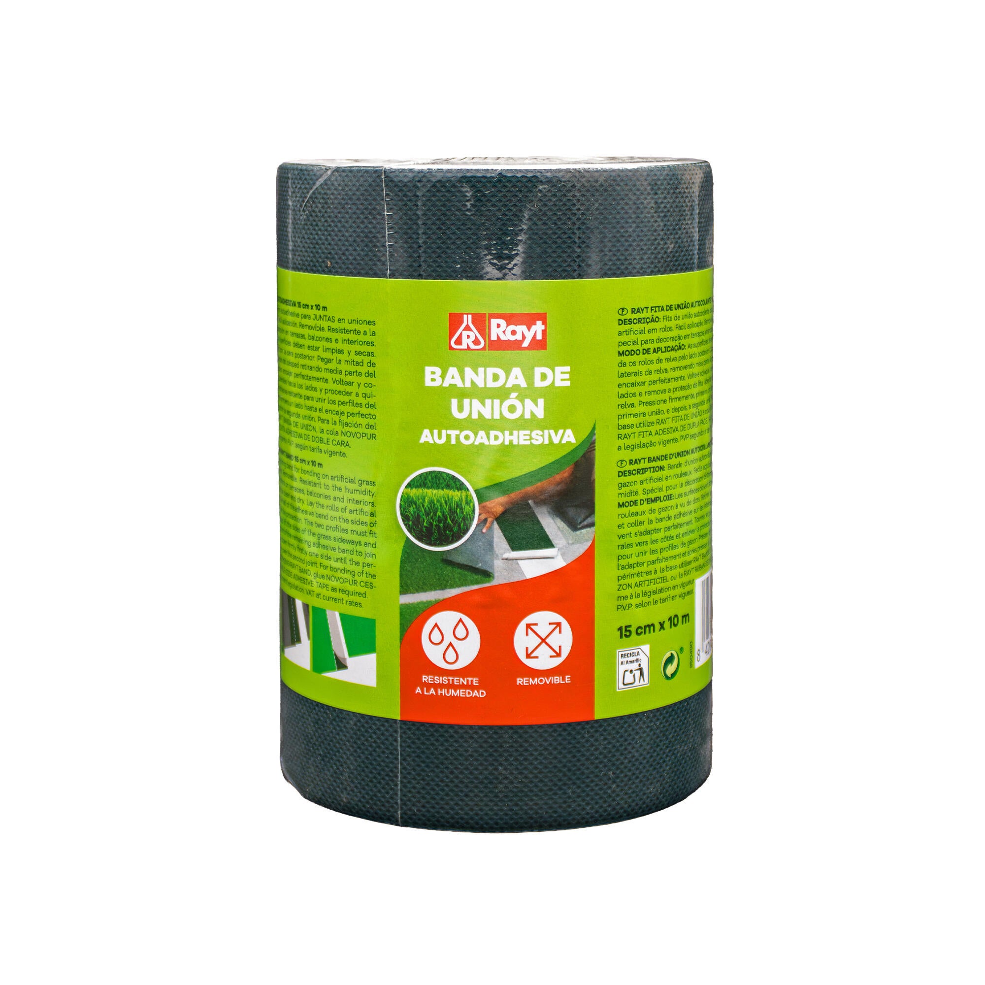 Fita de união RAYTT sem adesivo 15 cm X 10 m - 2