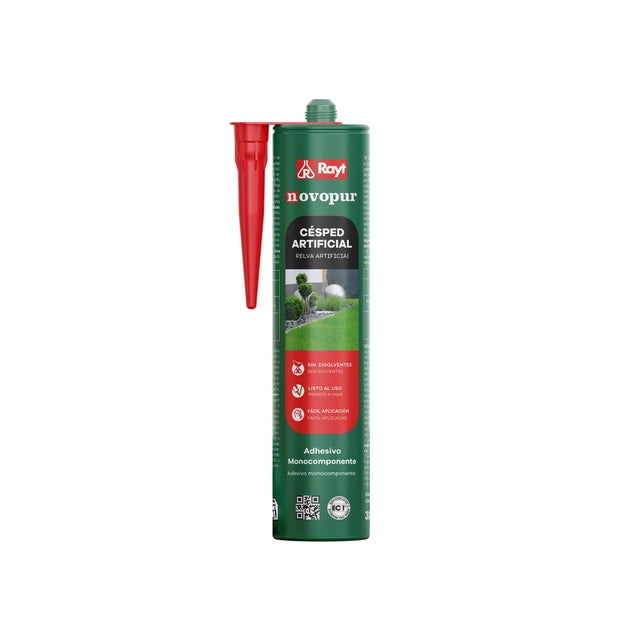 Cartucho de adhesivo para montaje de césped artificial 300 ml