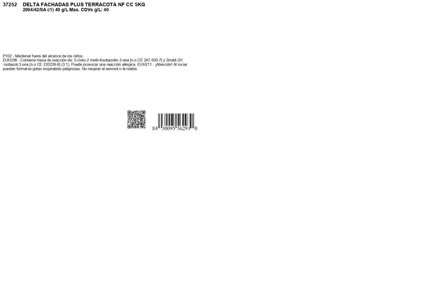 REVESTIMIENTO FACHADAS DELTA PLUS  5KG TERRACOTA - 4