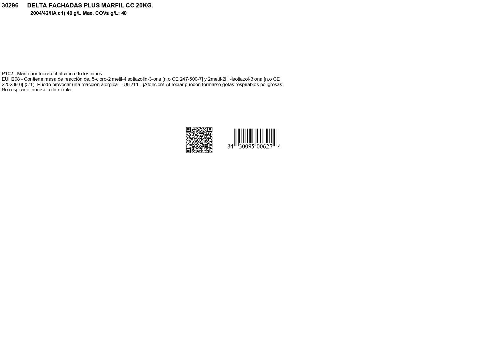 REVESTIMIENTO FACHADAS DELTA PLUS  20KG MARFIL - 4