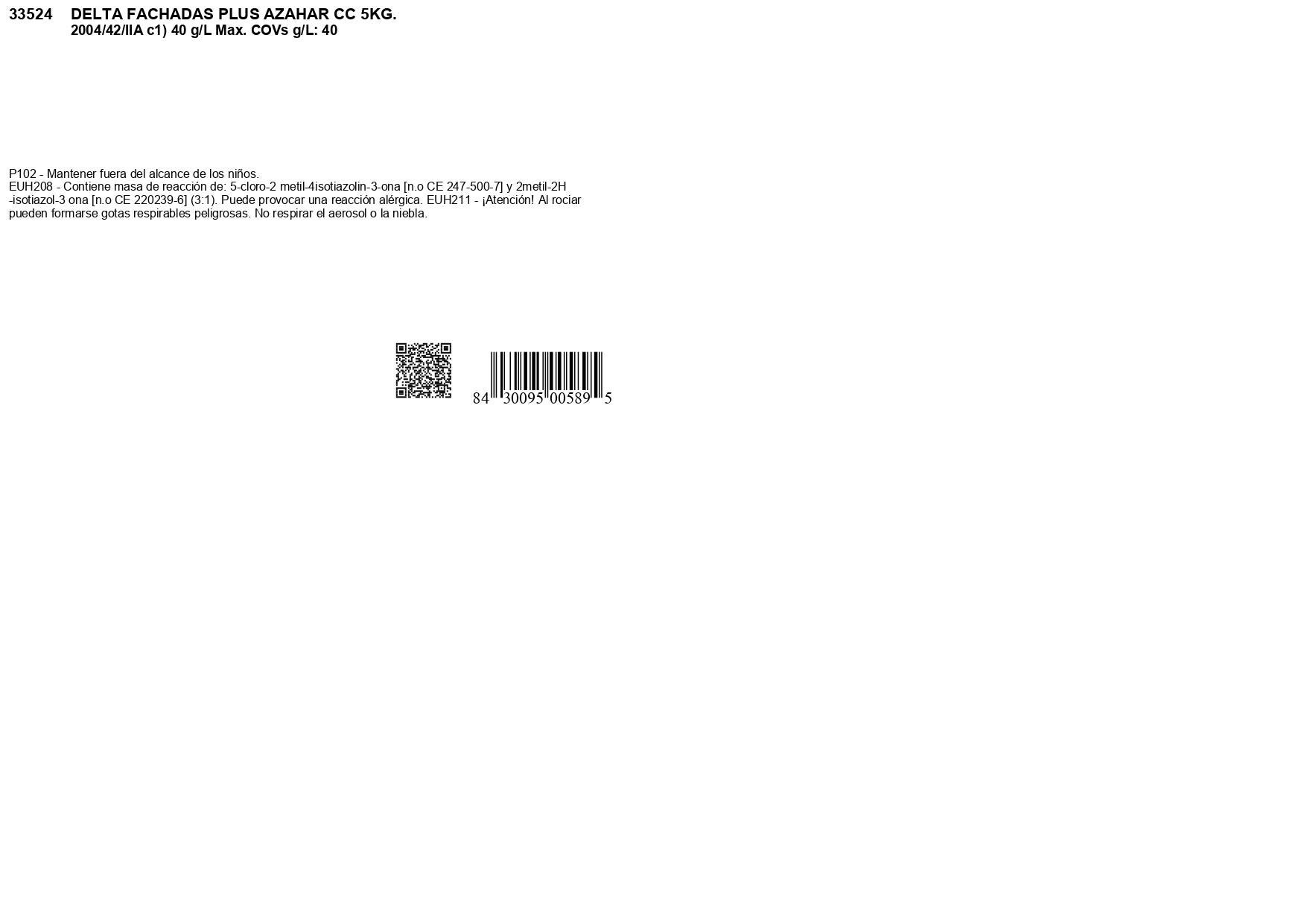 REVESTIMIENTO FACHADAS DELTA PLUS 5KG AZAHAR - 4