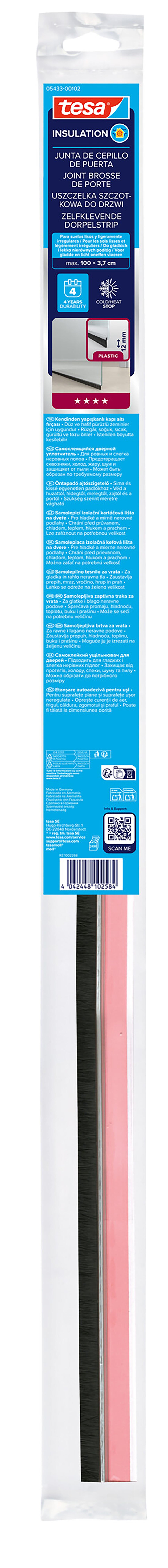 Veda porta adesivo 1M PVC TRANSPARENTE TESA - 9