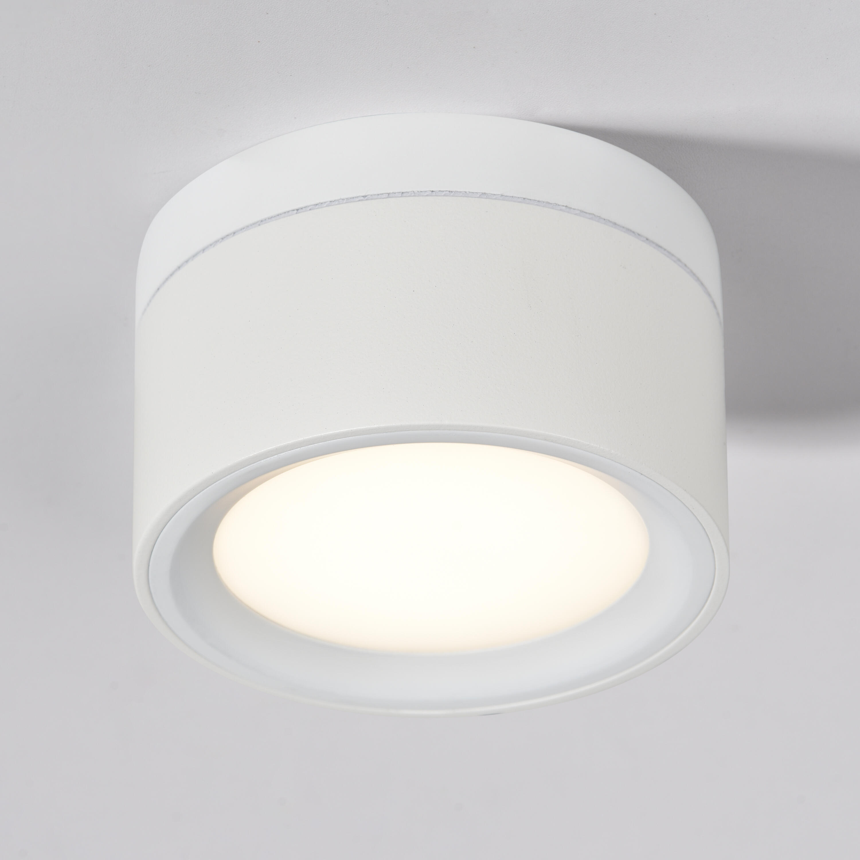 Oprawa natynkowa Tori LED 850 lm 4.9W barwa ciepła, neutralna, zimna 10 cm biała IP44 Inspire - 5
