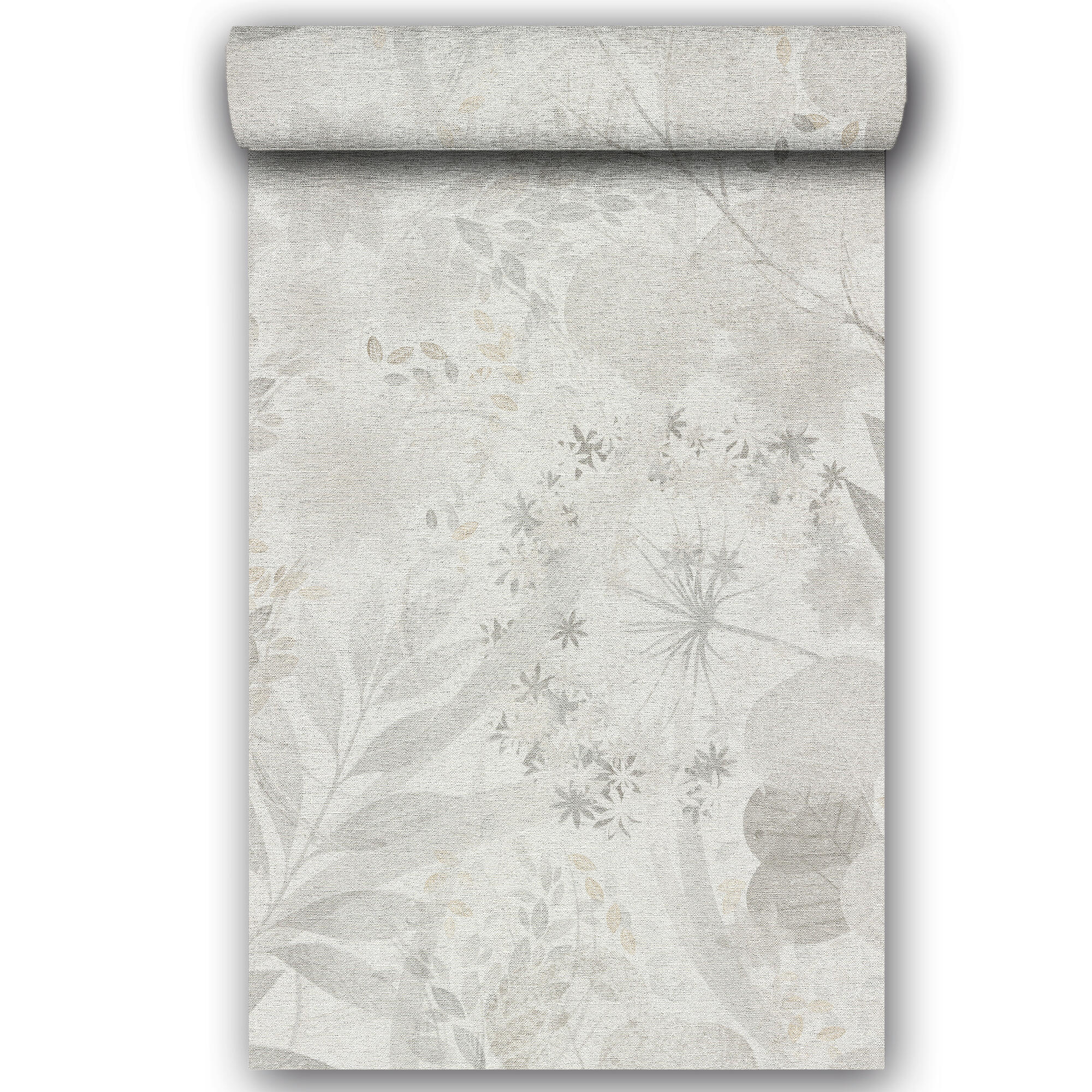 Papel pintado vinilo aplicación cola en pared Harmony deluxe 3 gris  SAINT HONORE 53cmx10.05m lavable - 6