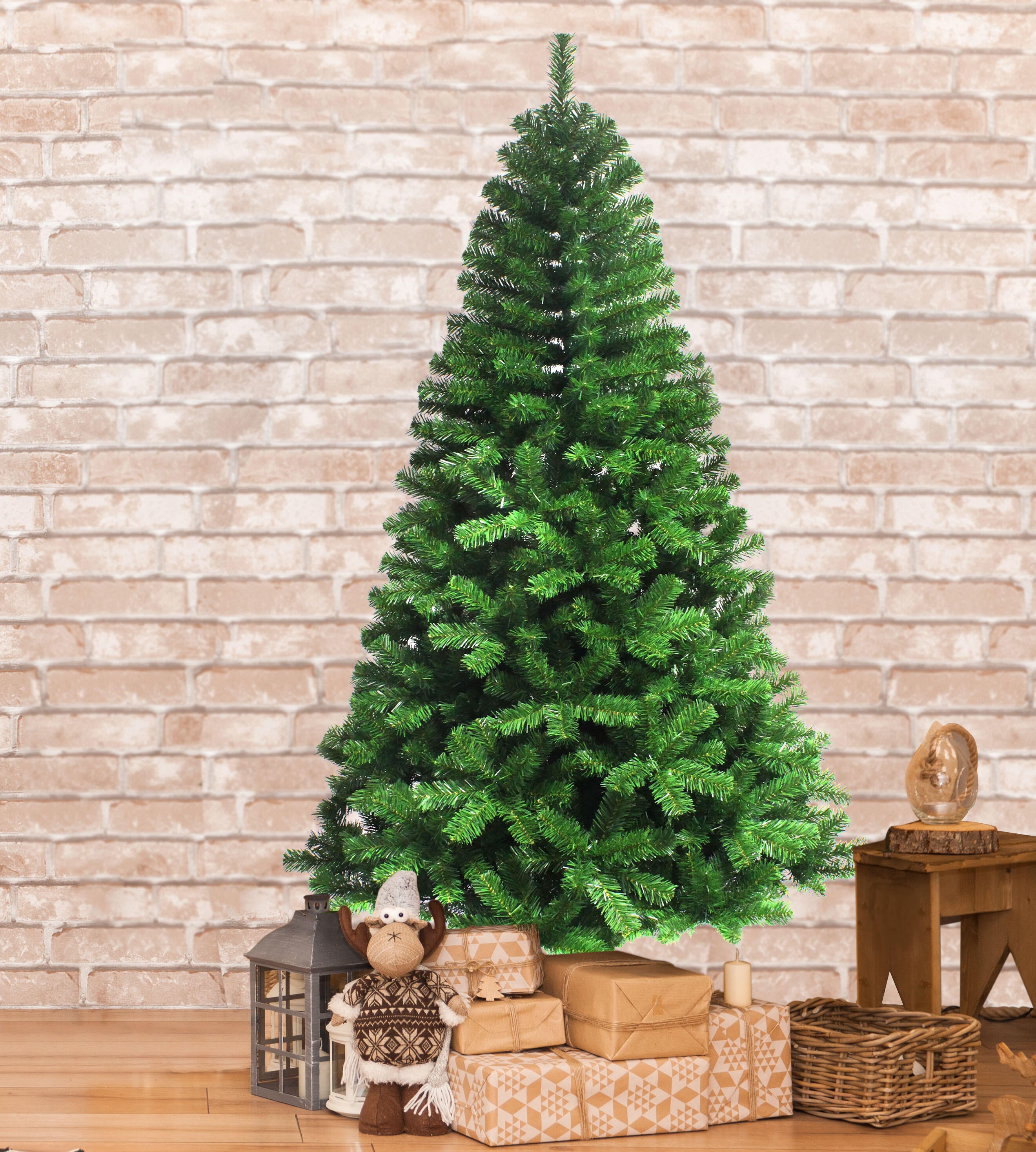 Albero di Natale artificiale Winterstar verde H 180 cm x Ø 105 cm - 2