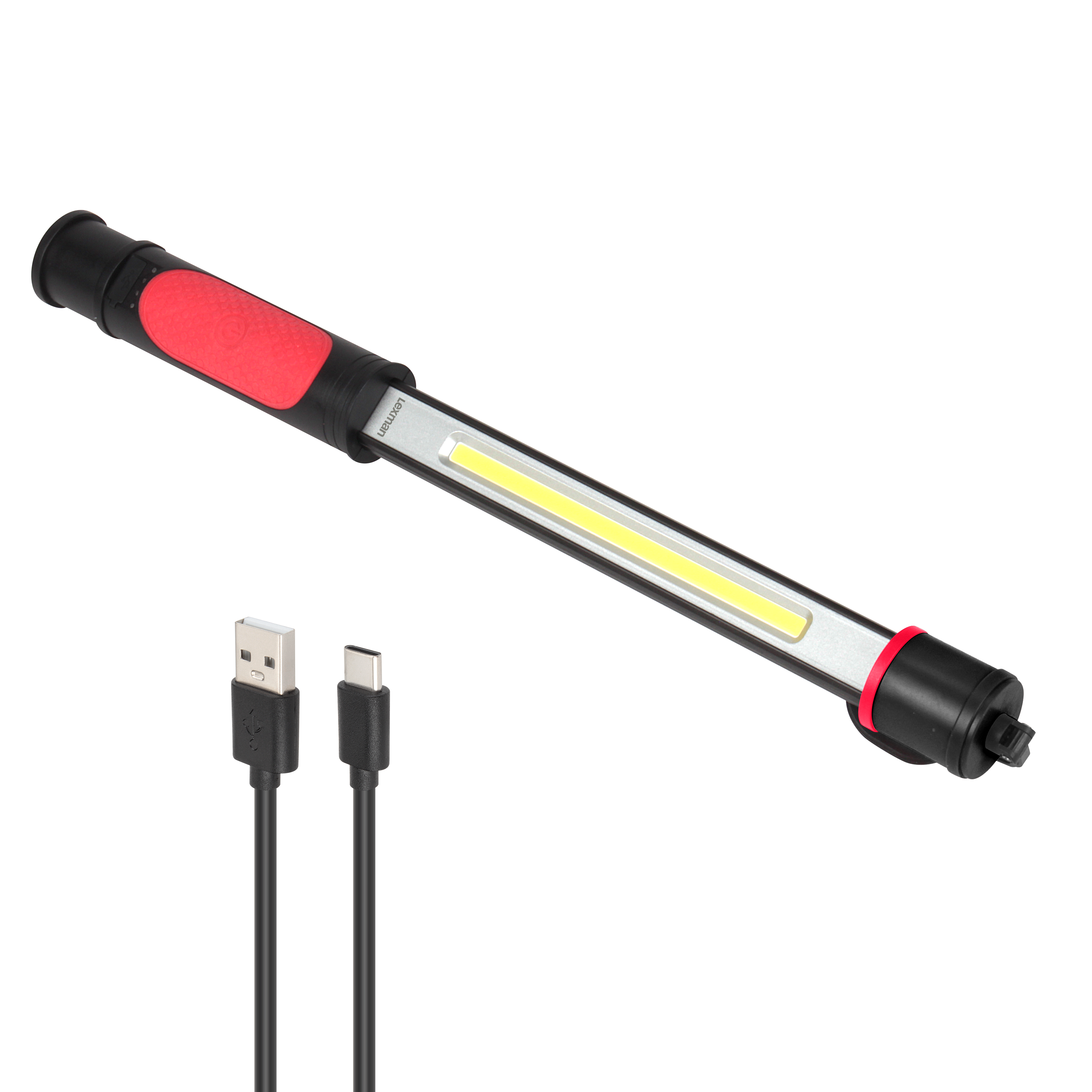 Akumulatorowa lampa robocza LED z hakiem 800 lm USB-C  Lexman - 3