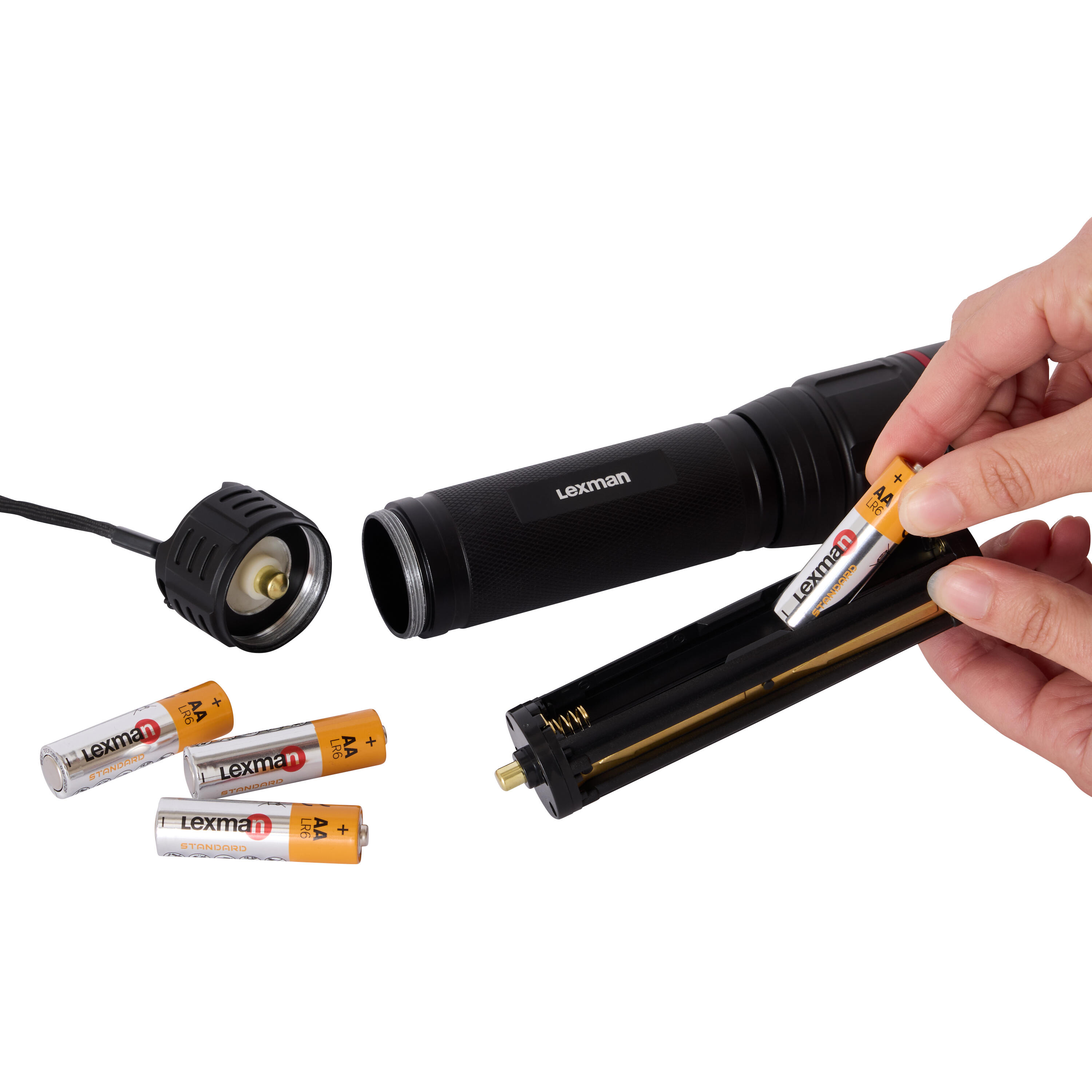 Latarka ledowa aluminiowa 1200 lm USB-C Lexman - 5