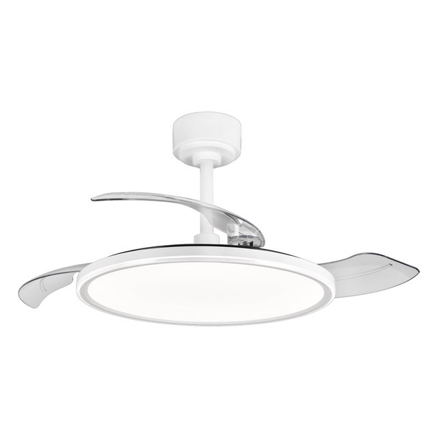 VENTILADOR DE TECHO CON ASPA RETRACTIL Ø91CM CON LUZ