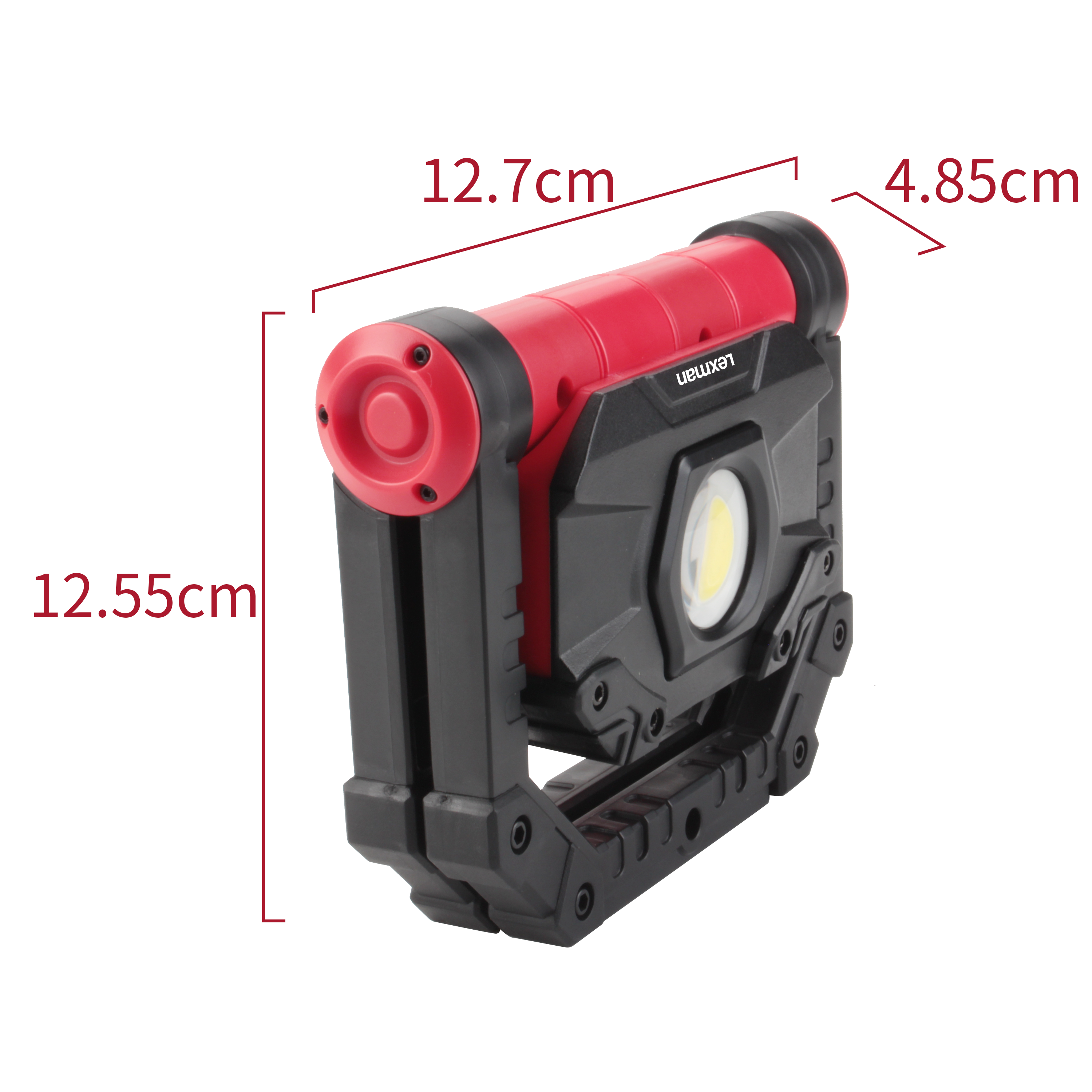 Kompaktowy reflektor budowlany 2000 lm USB-C Lexman - 5