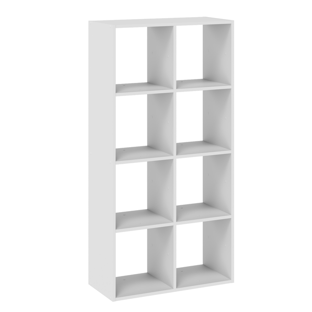Estante Kub 4x2 Spaceo 70X32X139CM branco