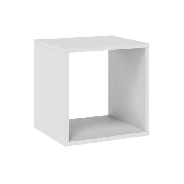 Cube de rangement SPACEO Kub blanc 1X1 case H.36.1 x l.36.0 x P.31.7 cm