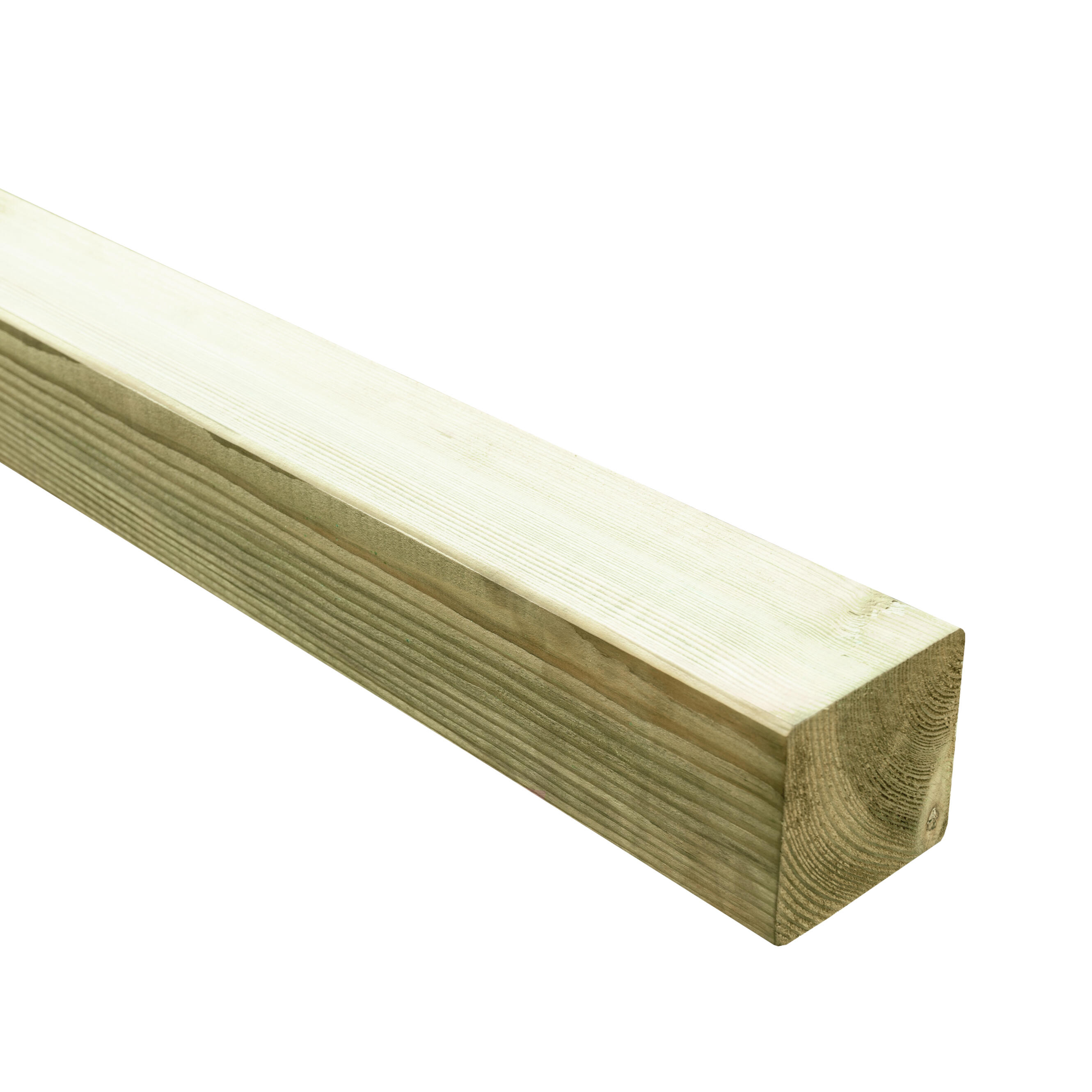 Poteau bois carré Luna beige, l.9 x P.9 H.180 cm - 5
